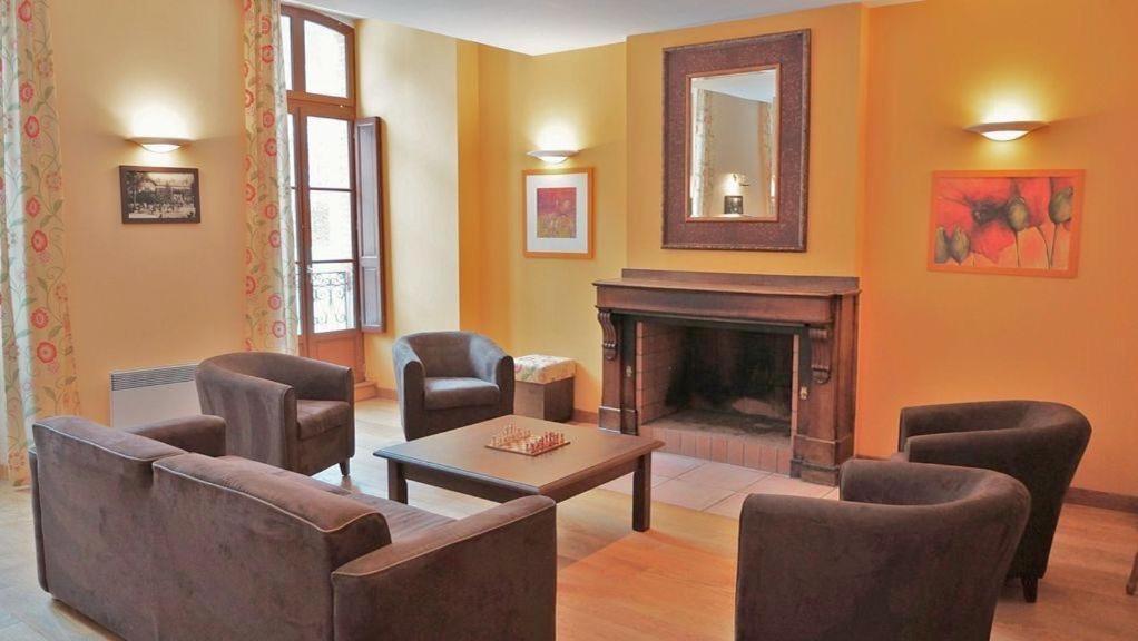 T2 + Tout Confort + Terrasse Aulus-les-Bains Luaran gambar